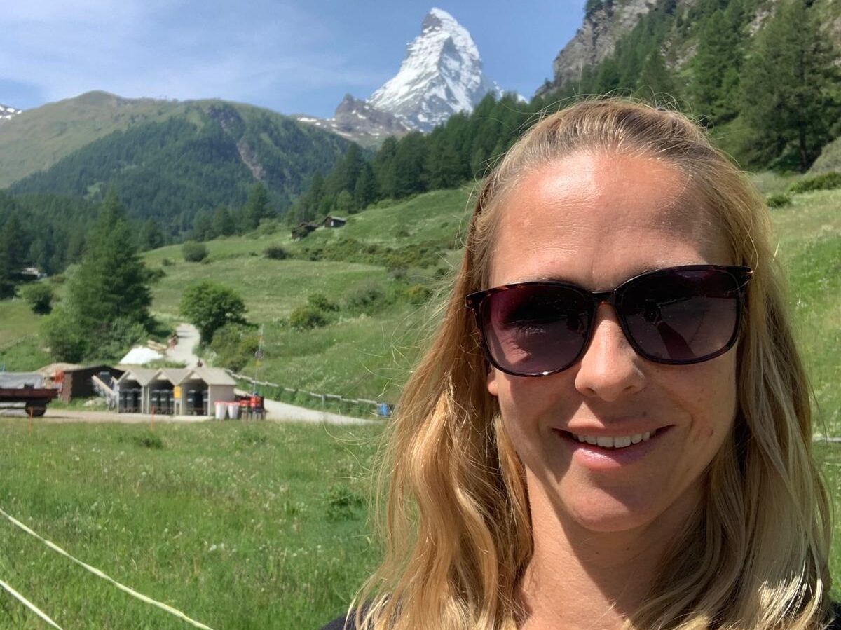 Ehrenamtliche Helferin